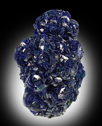 Mineral Specimens: Azurite from La Sal, San Juan County, Utah