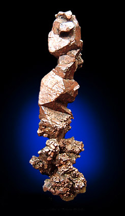 Mineral Specimens: Native Copper Crystals from Bisbee, Arizona
