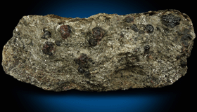 Almandine Garnet in schist for sale from near the Spuyten Duyvil, northern Manhattan Island, New York City, New York County, New York