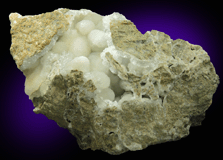 Hydromagnesite for sale from Spring Street at Medford Road, Staten Island, New York City, Richmond County, New York