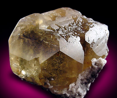 Mineral Specimens: Marcasite in Calcite with Dolomite from Eastern Rock Products Quarry, St. Johnsville, New York