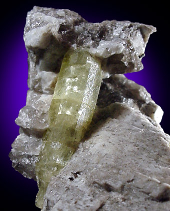Mineral Specimens: Beryl var. Heliodor from Slocum Beryl Prospect, Wopowog, Moodus, Connecticut