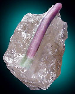 Mineral Specimens: Elbaite var. Watermelon Tourmaline from Berry-Havey Quarry, East Poland, Maine