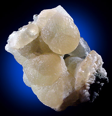 Mineral Specimens: Prehnite (translucent yellow-green) from O & G Quarry, Southbury, Connecticut